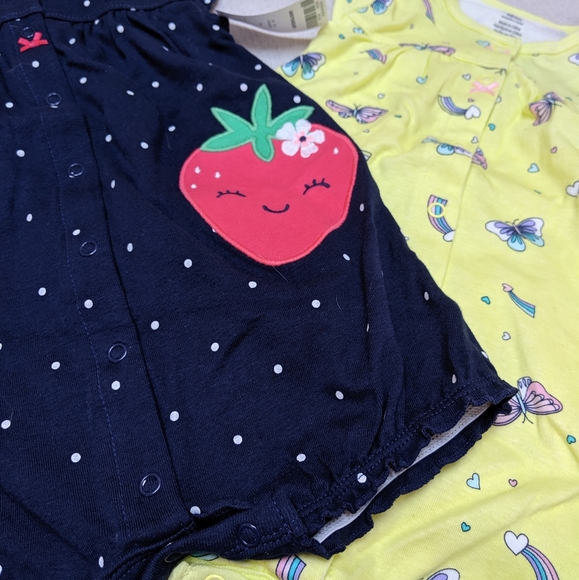 Carter's rompers - Picture 2 of 3